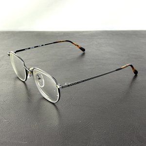 Nikon Dura Titan DT 4206 0142 , Vintage 90s black rectangle eyeglasses frames